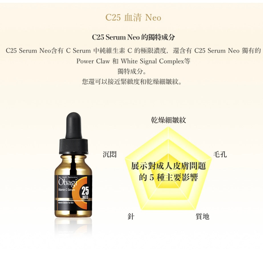 日本製Obagi C精華